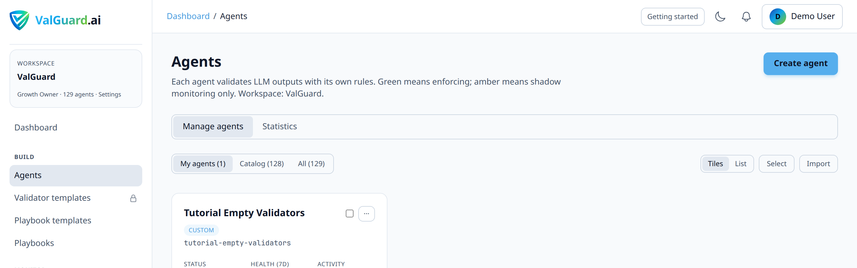 Agents list showing three new agents with slugs 'ticket-extract', 'ticket-classify', 'ticket-respond'