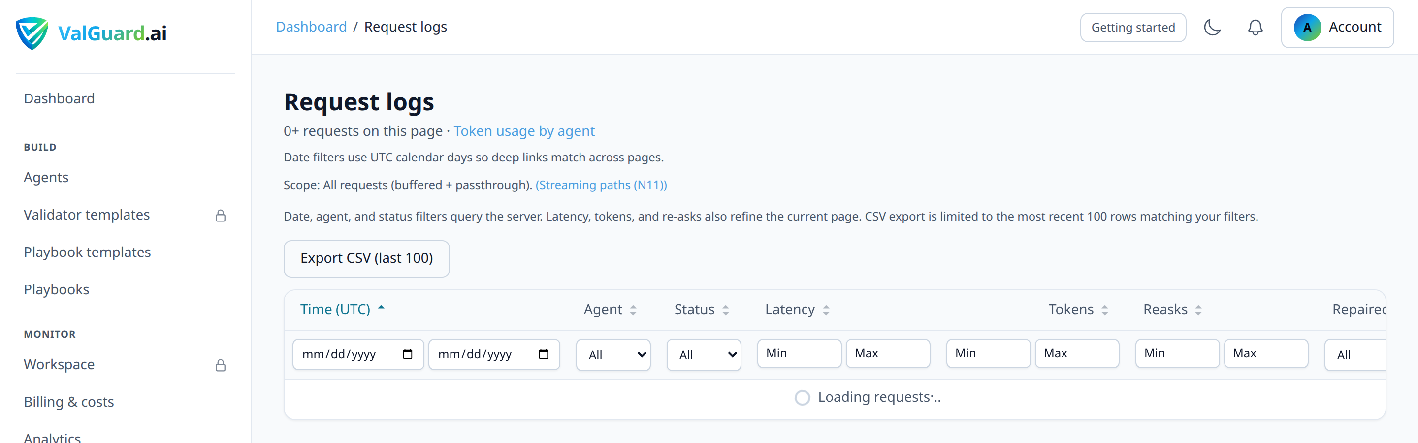 Request detail page with each orchestration step expanded to show its exact received input and produced output text