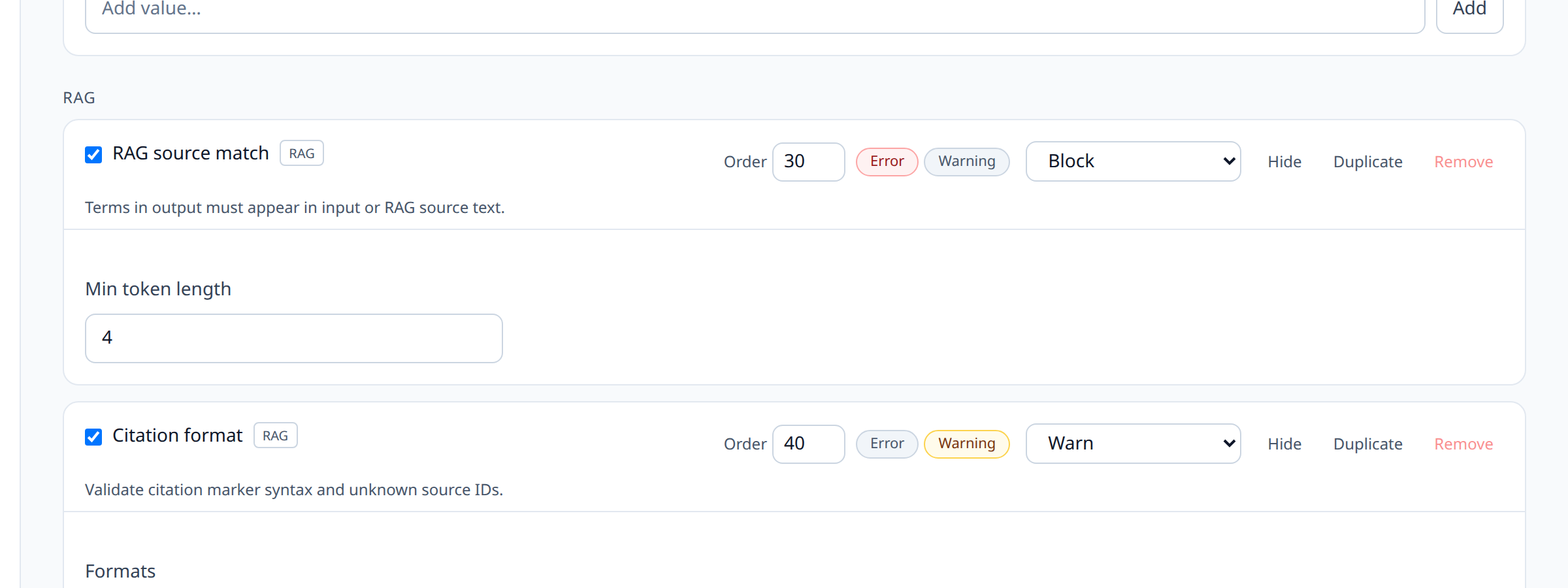 citation_format_valid params panel with citation regex pattern